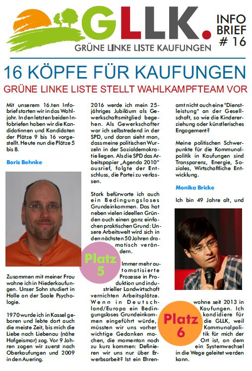 infobrief 16 - Titel