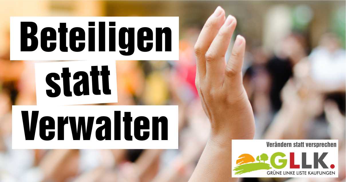 Beteiligen statt verwalten