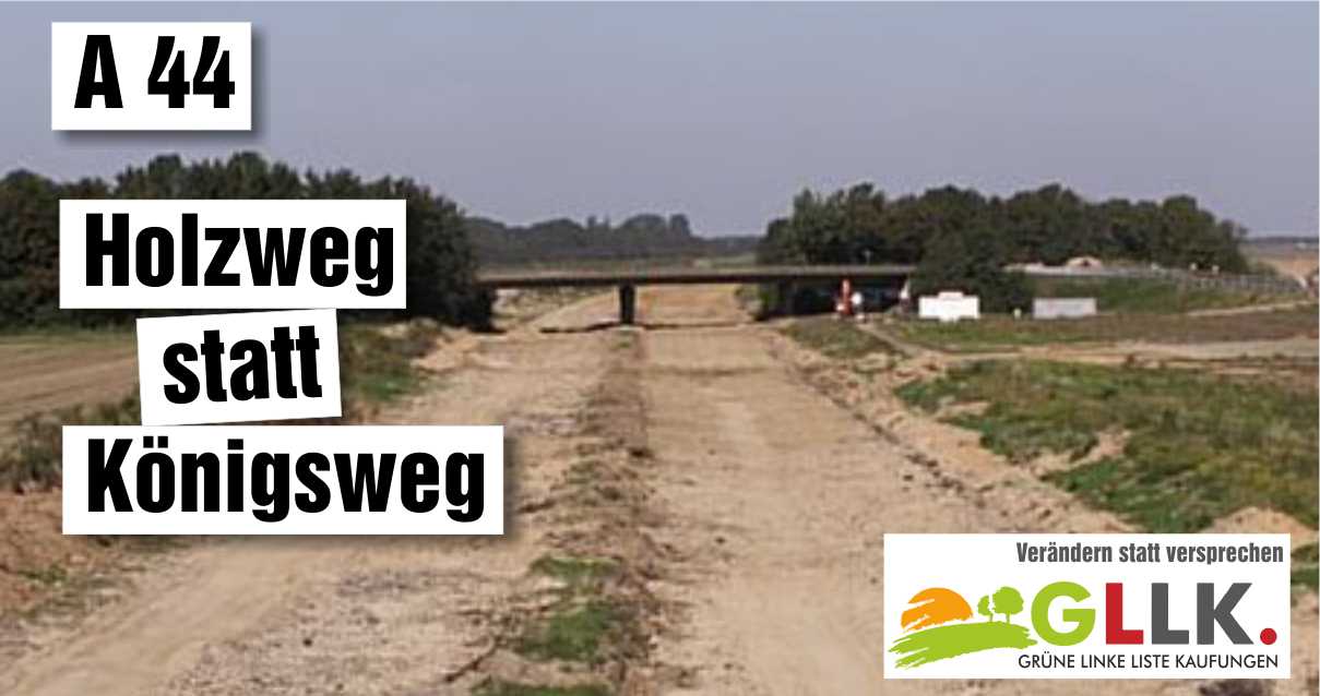 A44: Holzweg statt Königsweg